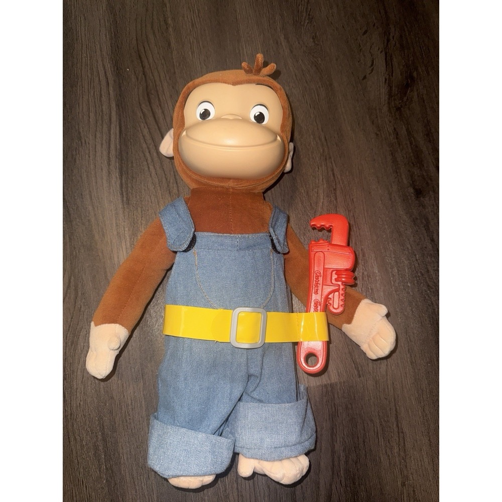 Curious George Movie Official Merchandise Universal Vinyl Rubber Plush 15"